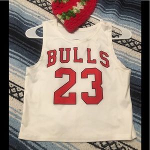 Bulls 23 Crop Top Shirt